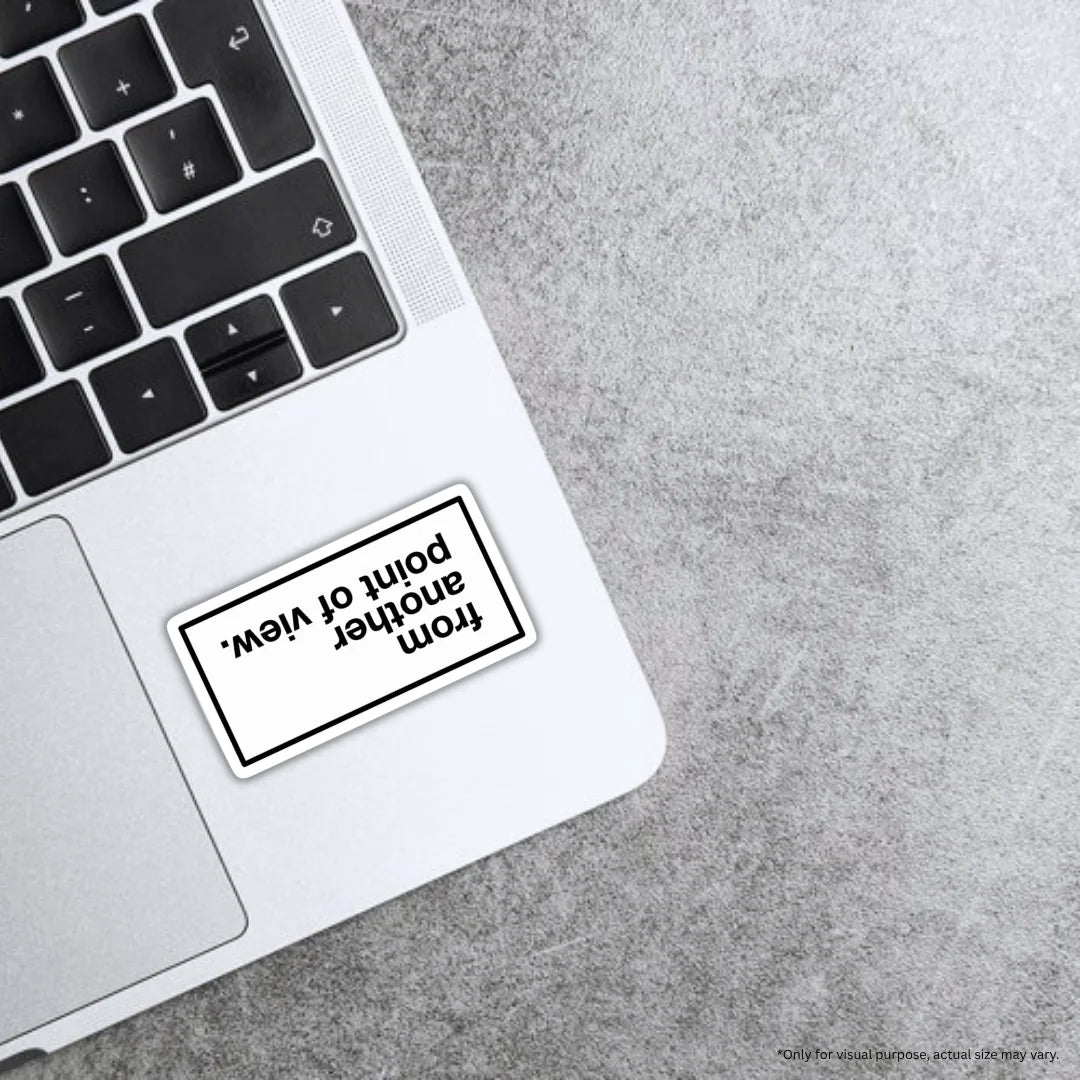 Another POV design sticker with stylish high-quality printing, durable finish and zero-residue removal by Drache