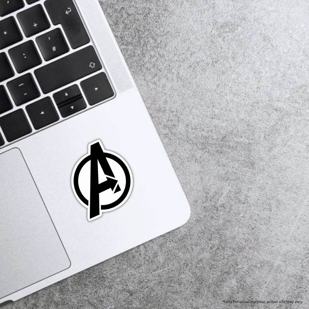 Avengers Logo premium waterproof and scratch-resistant sticker by Drache