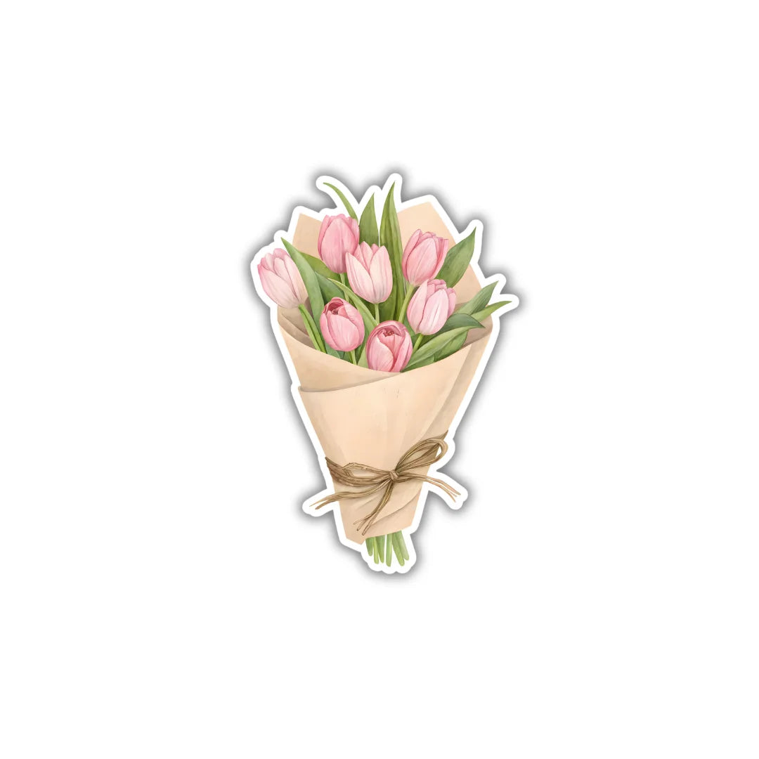 Bouquet design sticker with stylish high-quality printing, durable finish and zero-residue removal by Drache