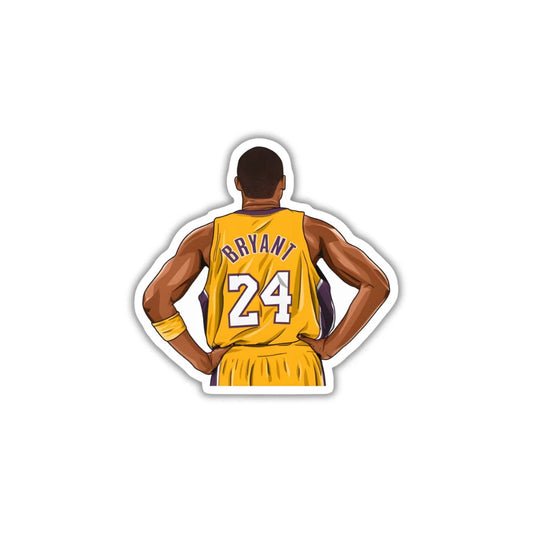 Bryant 24 design sticker with durable finish, high-quality printing and zero-residue removal by Drache