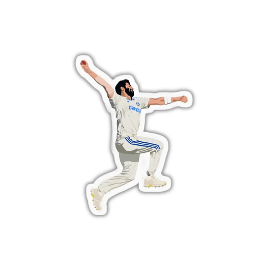 Bumrah design sticker with durable finish, high-quality printing and zero-residue removal by Drache