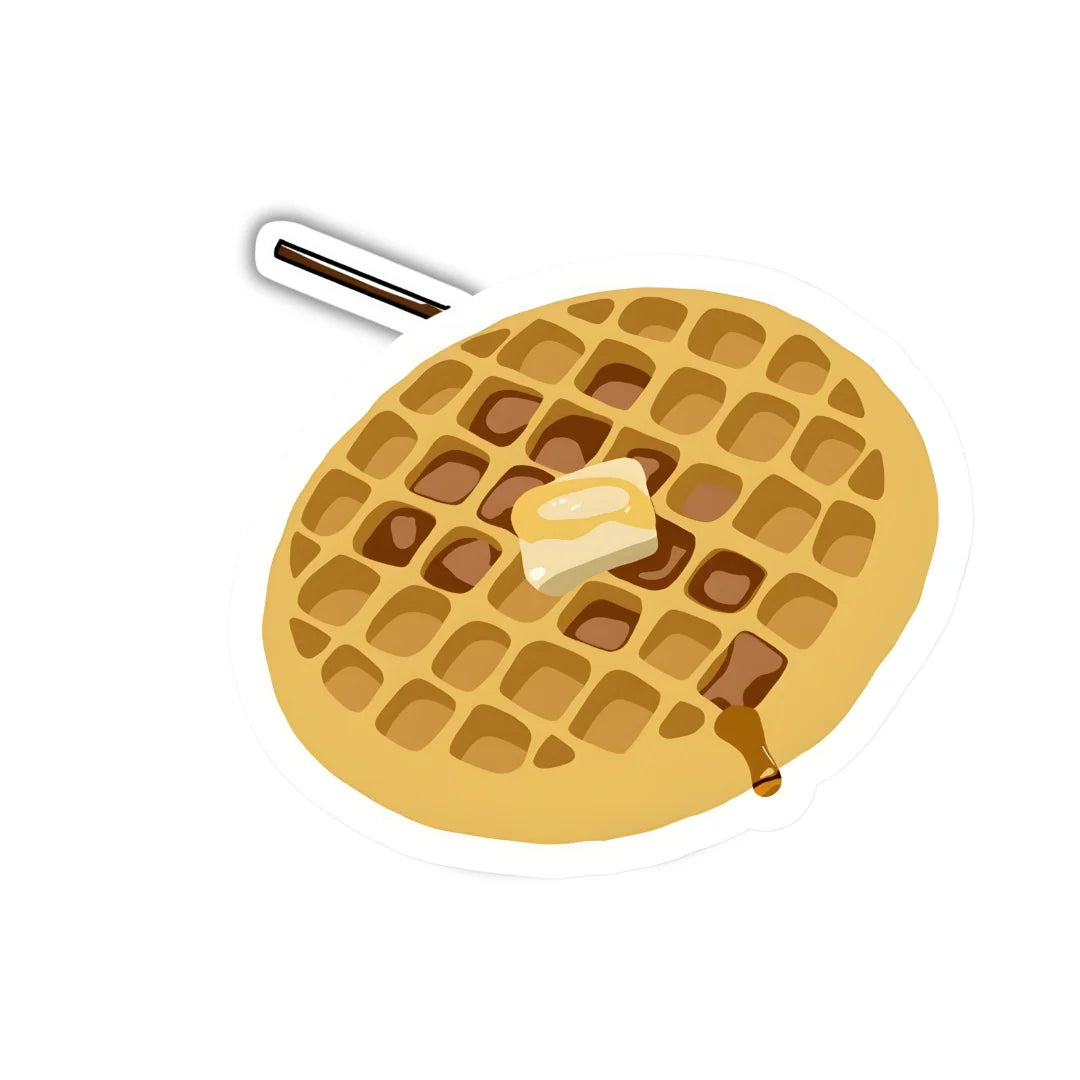 Cheese Choco Pancake design sticker with stylish high-quality printing, durable finish and zero-residue removal by Drache