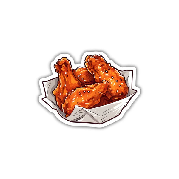 Chicken Legs design sticker with stylish high-quality printing, durable finish and zero-residue removal by Drache
