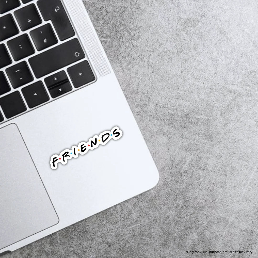 Friends premium waterproof and scratch-resistant sticker by Drache
