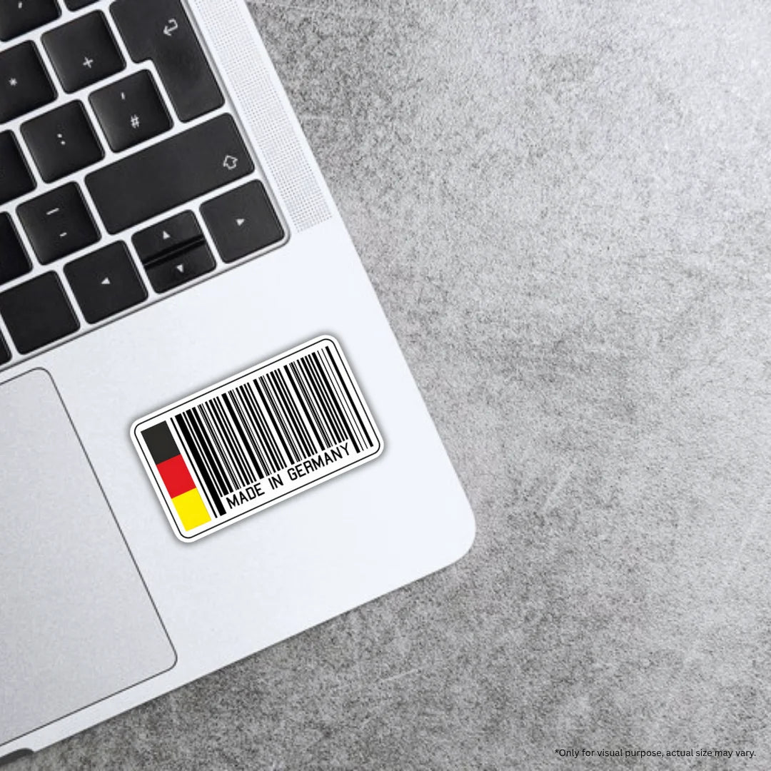 Germany Barcode design with durable finish, high-quality printing and zero-residue removal by Drache