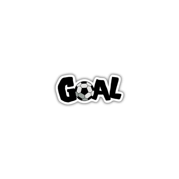 Goal themed sticker with premium printing, waterproof quality and scratch-resistant finish by Drache