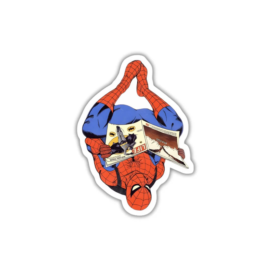 Inverse Spiderman high-quality premium sticker with zero residue by Drache