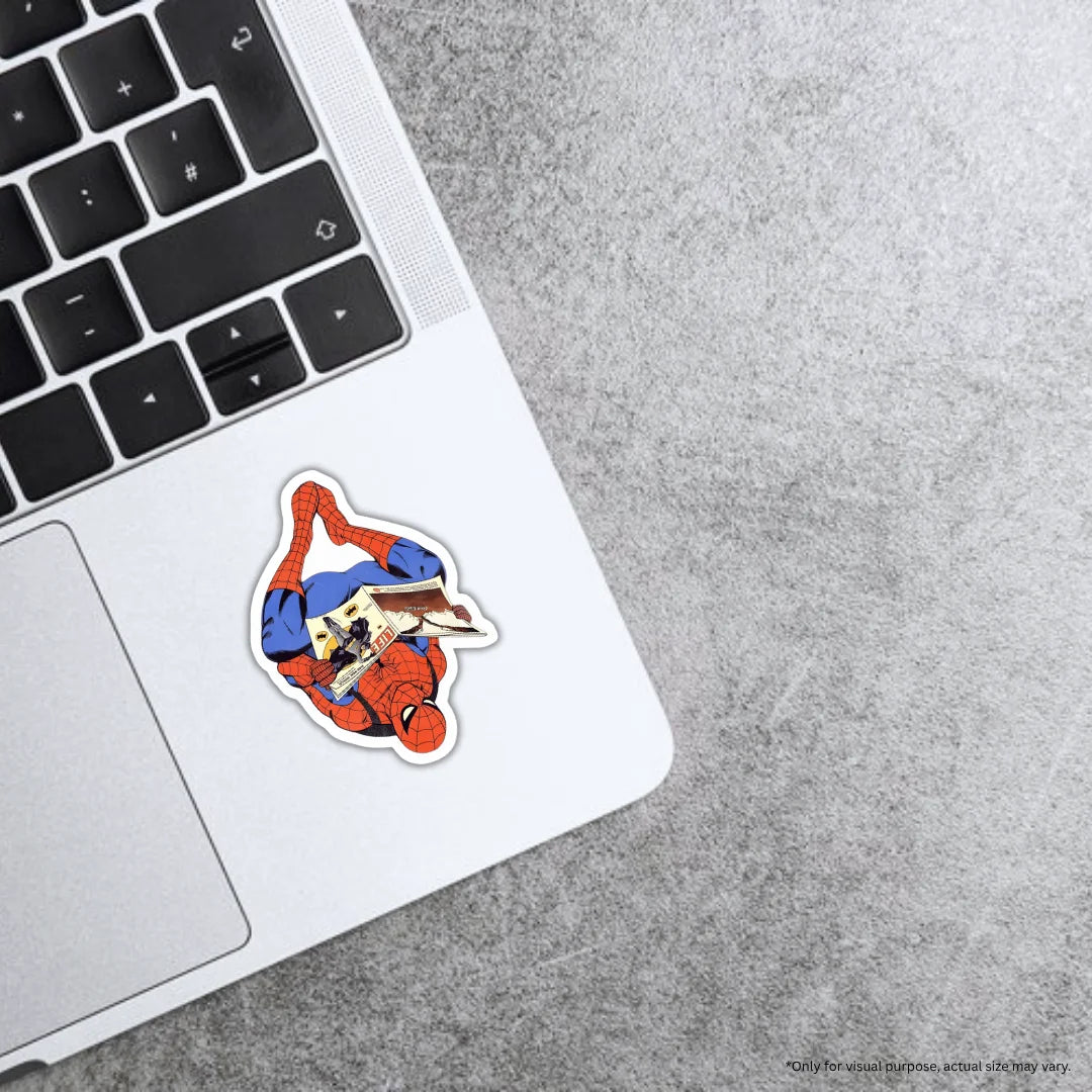 Inverse Spiderman premium waterproof and scratch-resistant sticker by Drache
