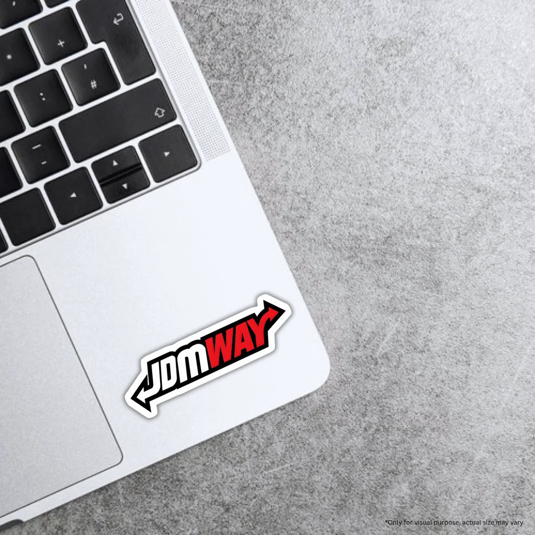 JDMWAY JDM design sticker with crisp high-quality printing, durable finish and zero-residue removal by Drache