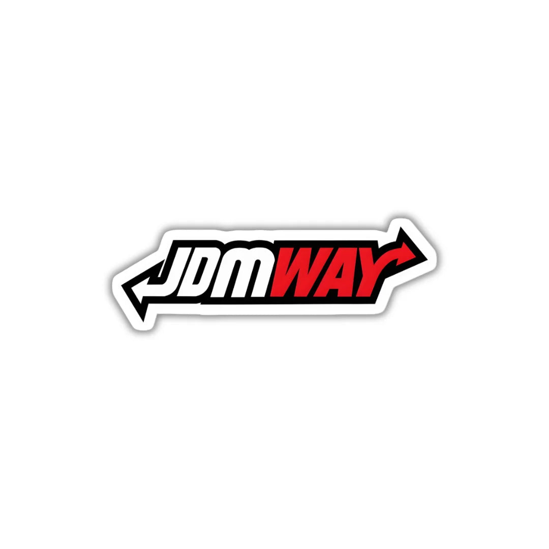 JDMWAY automotive sticker featuring a Japanese car culture design, premium printing, waterproof quality and scratch-resistant finish