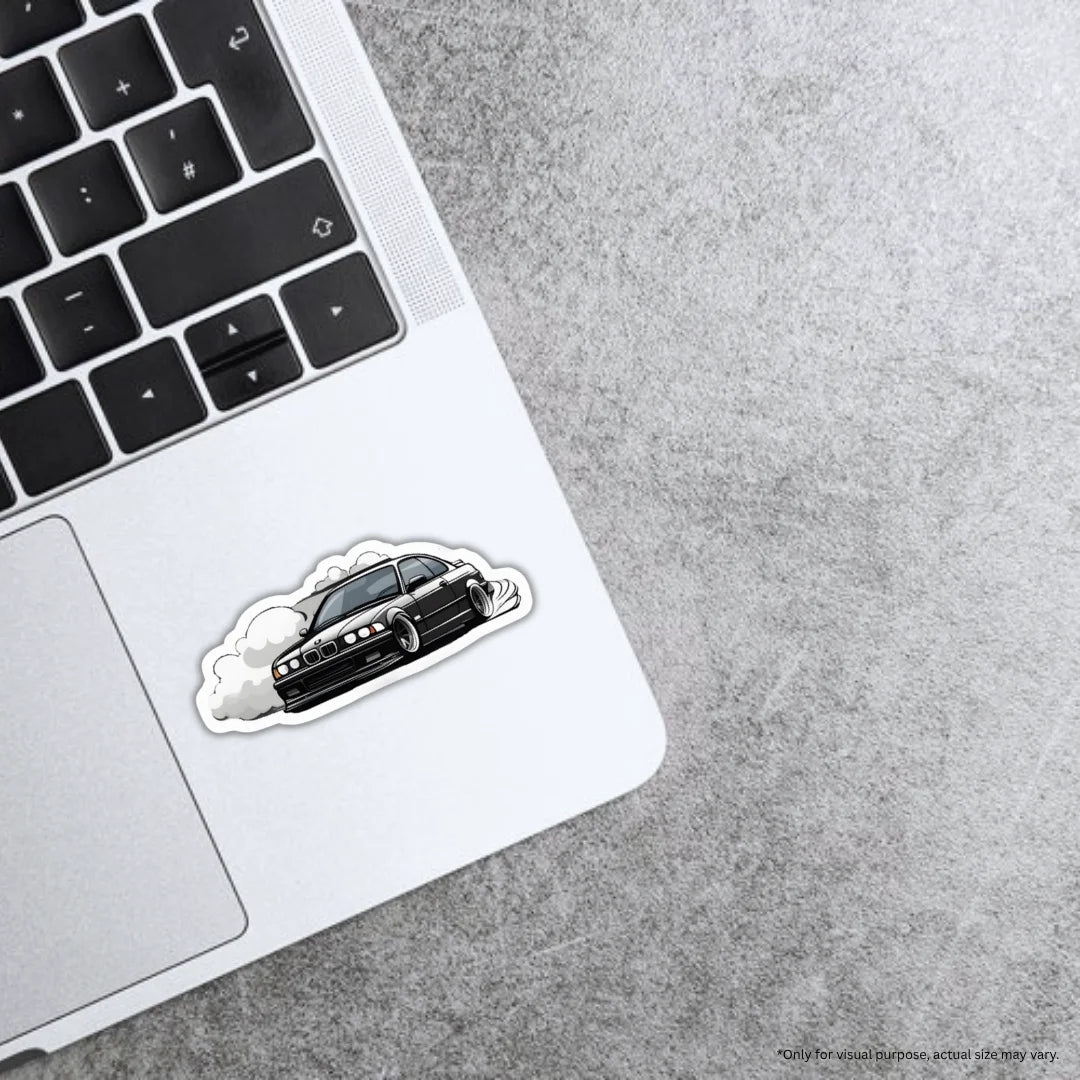 JDM Drift 2 automotive sticker with detailed high-quality printing, durable finish and zero-residue removal by Drache