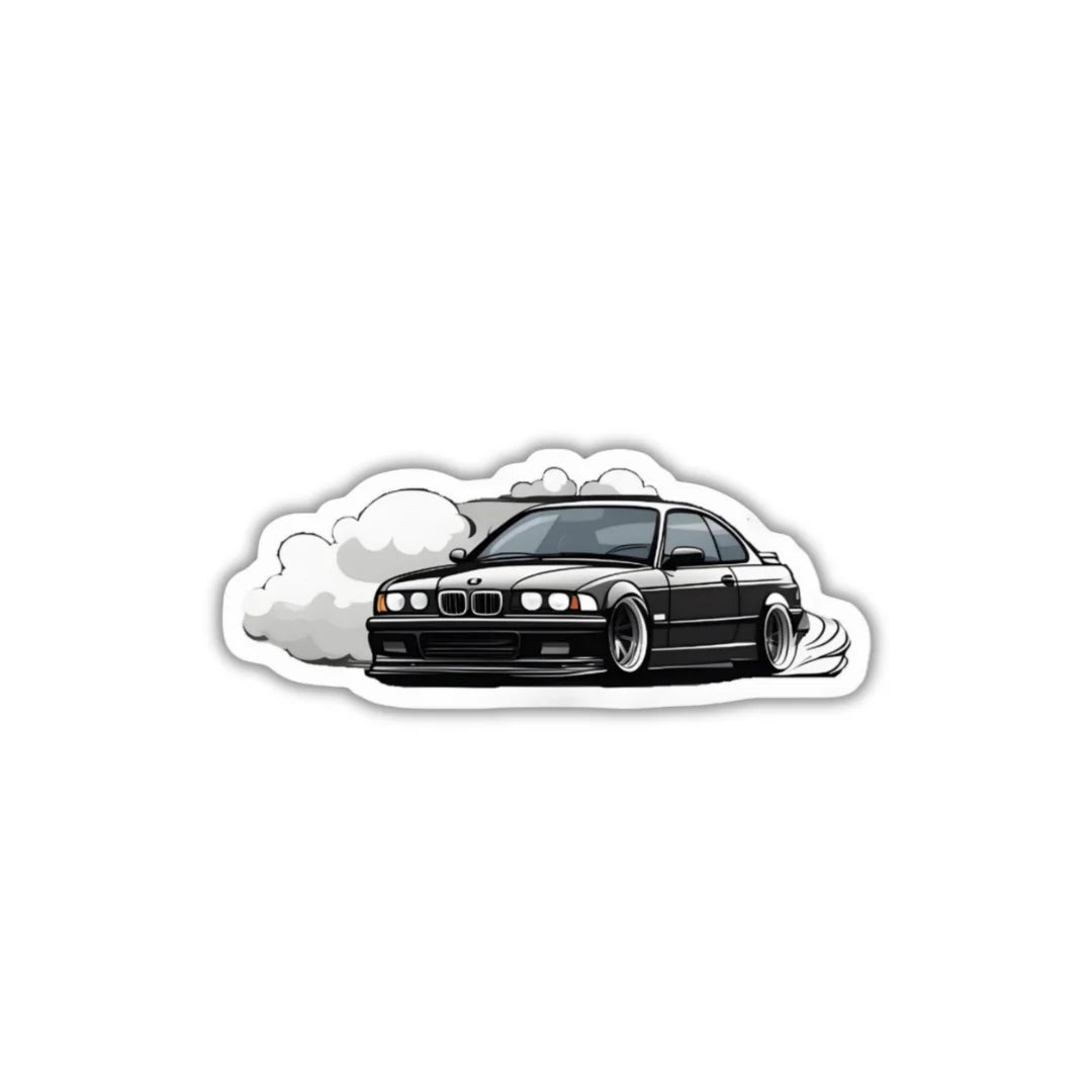 JDM Drift 2 sticker featuring a Japanese street racing design, premium printing, waterproof quality and scratch-resistant finish