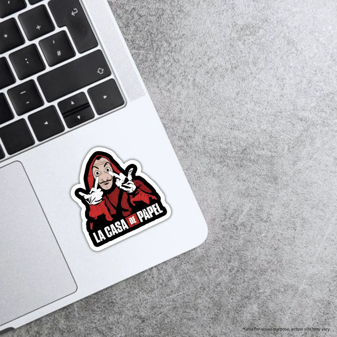 La Casa de Papel premium waterproof and scratch-resistant sticker by Drache