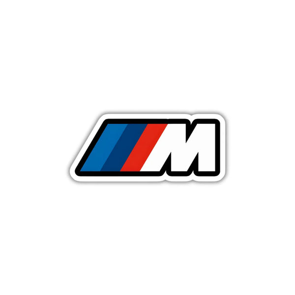 M Motorsport BMW sticker featuring a performance-inspired automotive design, premium printing, waterproof quality and scratch-resistant finish