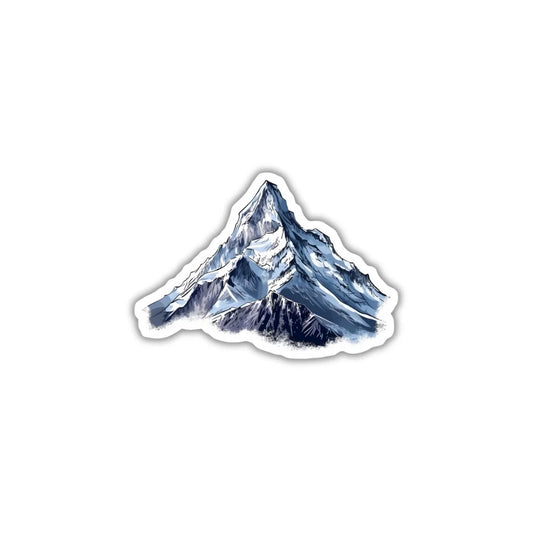 Mountain high-quality premium sticker with zero residue by Drache