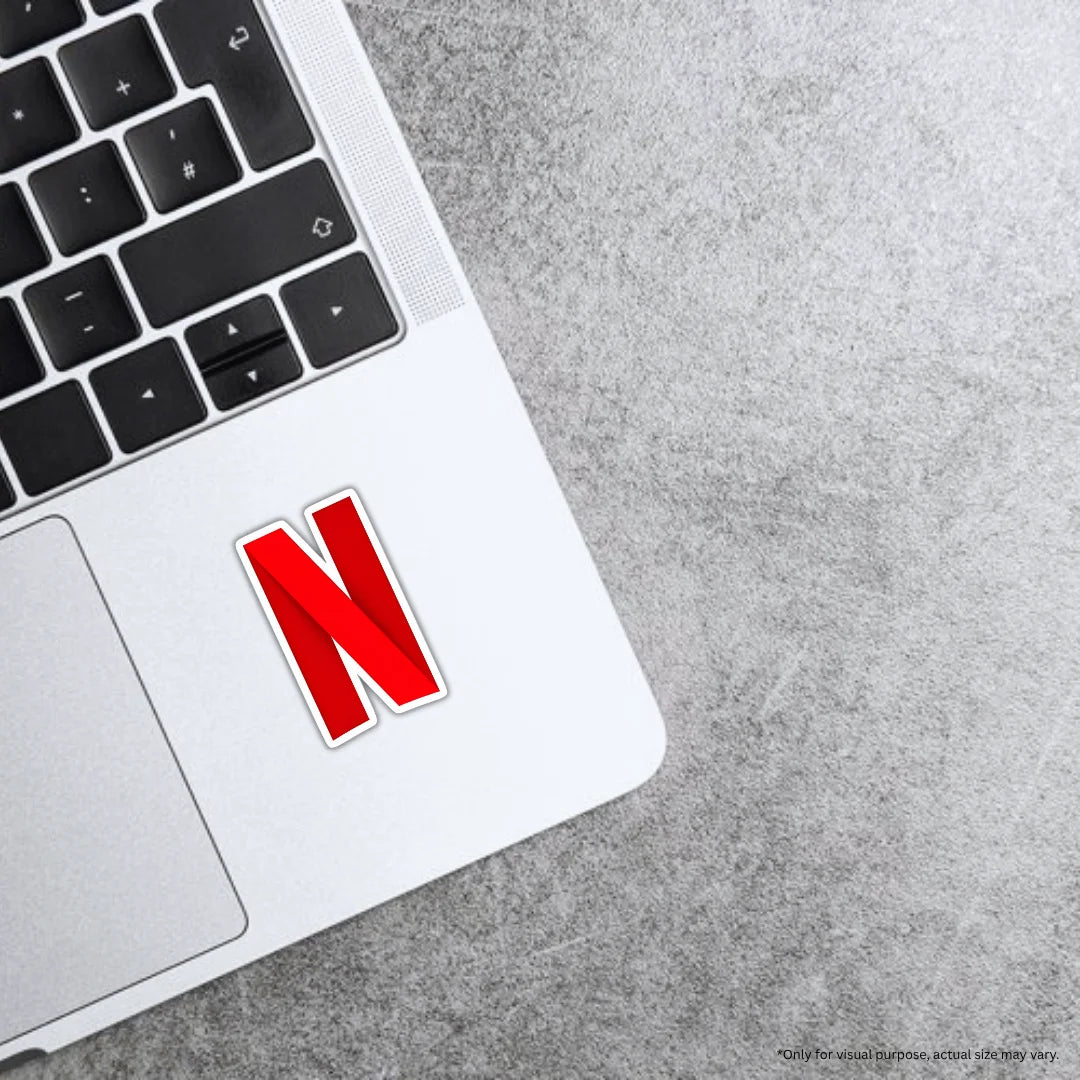 Netflix premium waterproof and scratch-resistant sticker by Drache