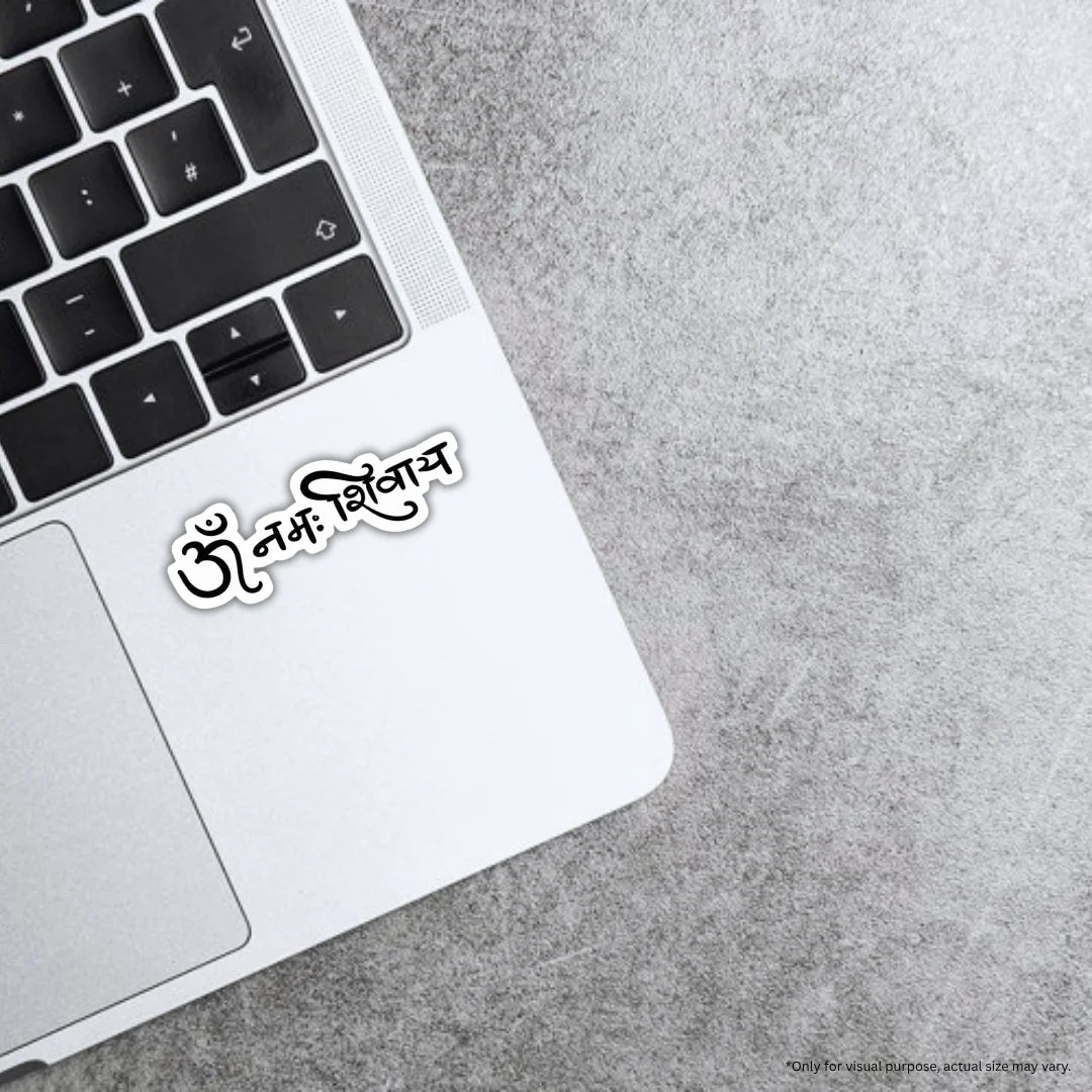 Om Namah Shivay premium waterproof and scratch-resistant sticker by Drache
