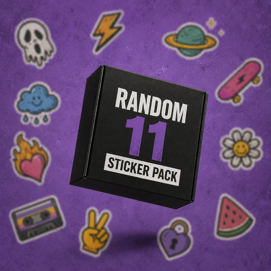 11 Random Motivational Sticker Pack