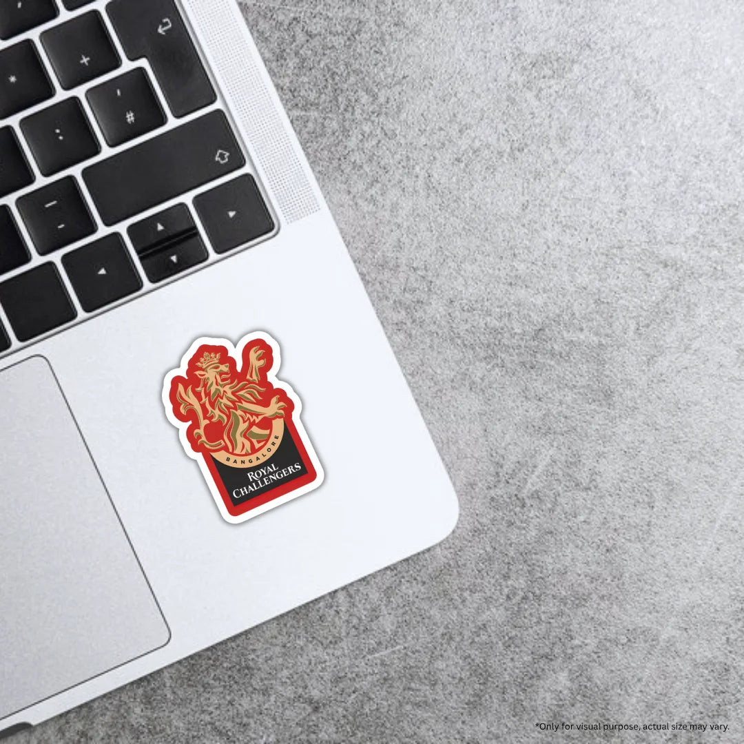 RCB Logo premium waterproof and scratch-resistant sticker by Drache