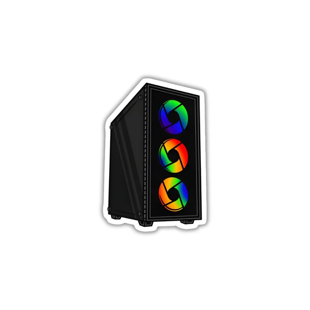 RGB Cabinet design sticker with stylish high-quality printing, durable finish and zero-residue removal by Drache
