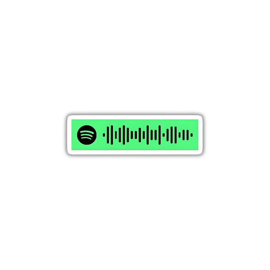 Spotify Music Beat high-quality premium sticker with zero residue by Drache