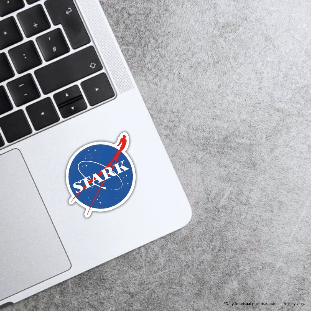 Stark premium waterproof and scratch-resistant sticker by Drache