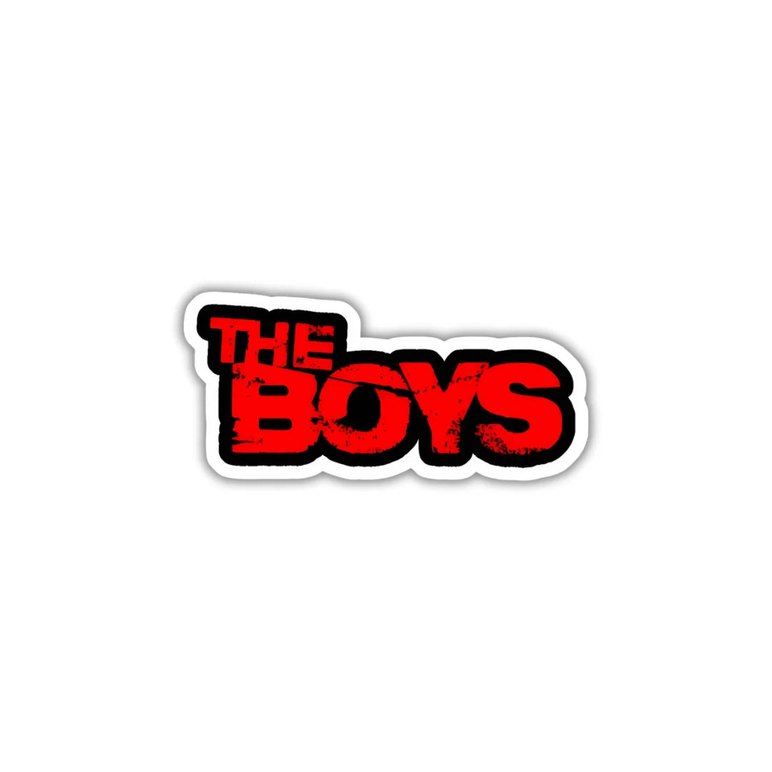 The Boys design sticker with stylish high-quality printing, durable finish and zero-residue removal by Drache