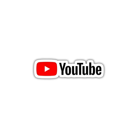 YouTube high-quality premium sticker with zero residue by Drache